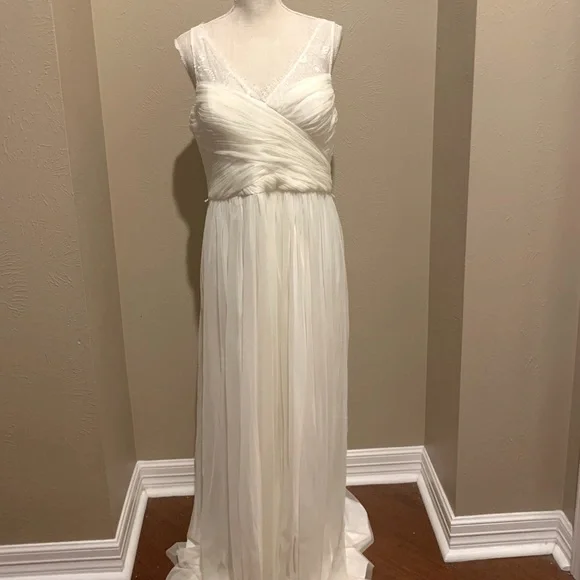 Anthropologie BHLDN by Hitherto wedding gown